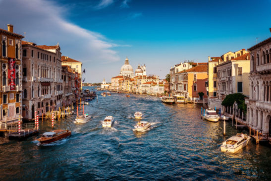 Venice golden hour Italy cityscape
