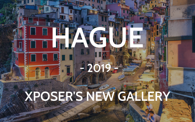 Hague 2019 Xposer new gallery Riomaggiore Cinque Terre cityscape